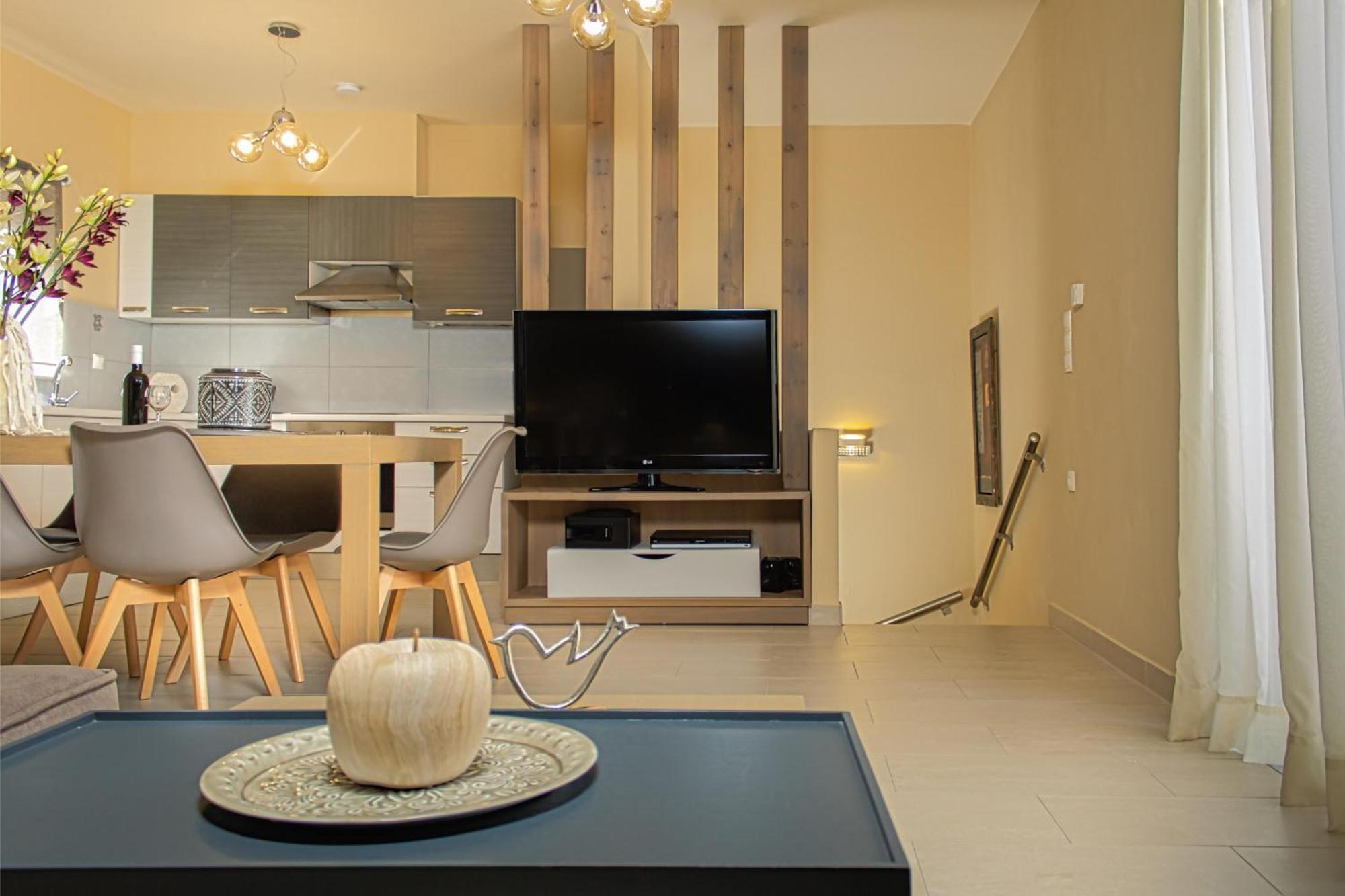 Theo Villas With Sea View Marathokefála Habitación foto